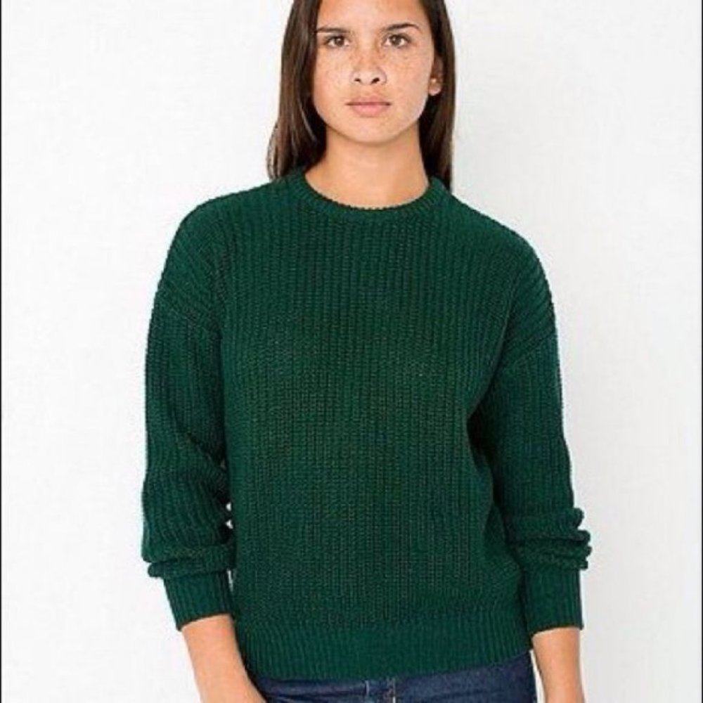 American Apparel Fisherman Sweater Unisex Size M